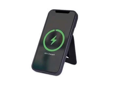 Folvero 3-in-1 Magnetic Wireless Charger and Card Holder – Magnetic wallet stand charging phone
