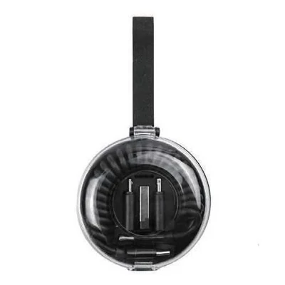 Ravelo 60W Extensible Multi-Cable Set, closed transparent circular cable set