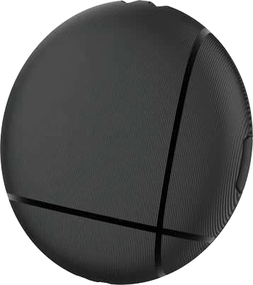 Santhome Tag Find My Item Tracker, round item tracker front
