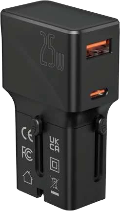 Mavento 25W USB-C Travel Charger, travel USB charger with ports