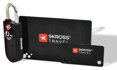 SKROSS Cardkey Travel Lock Set, TSA lock with two card keys