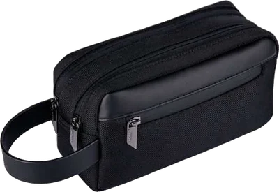 Mavero 1680D RPET Travel Wash Bag, wash bag closed front