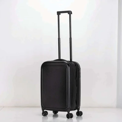 Dorsen Foldable ABS Travel Trolley, foldable trolley front angle