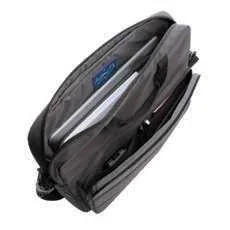 XD Collection Impact Multi-Pocket Laptop Bag, Open laptop and document compartment