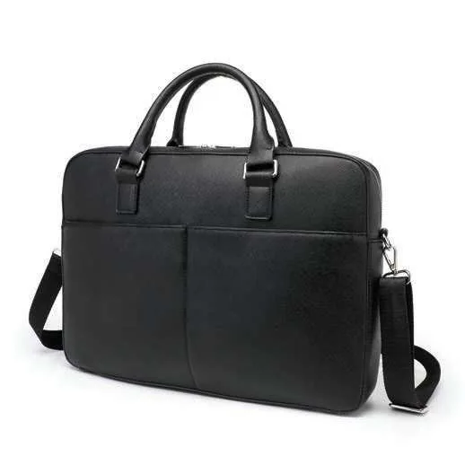 SKROSS Executive 15.6-inch Briefcase, Black executive briefcase with shoulder strap