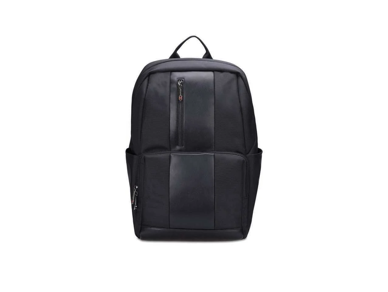 SKROSS Alpha 15.6-inch Laptop Backpack, Black laptop backpack, front view