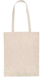 Nolessa 140gsm Recycled Cotton Tote, Natural recycled cotton tote bag