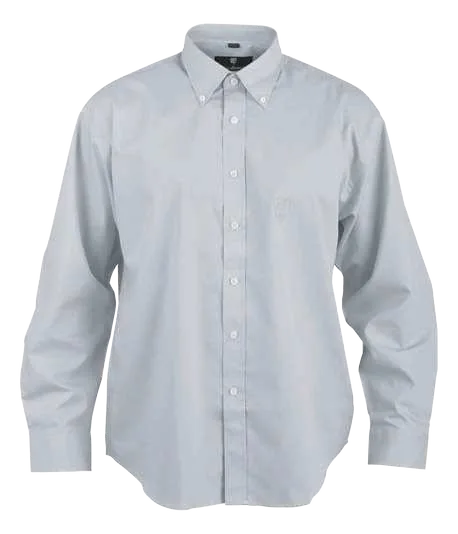 Tonino Lamborghini Men's Cotton Formal Shirt, Grey long-sleeve formal shirt