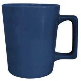 Farrin 400ml Wide-Grip Ceramic Mug, Blue wide-grip ceramic mug