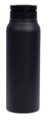 Ferrin 760ml Bottle with Magnetic Phone Holder, Black bottle with magnetic phone holder lid