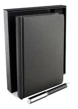 Santhome Velmina Notebook and Pen Gift Set, Notebook and pen with gift box