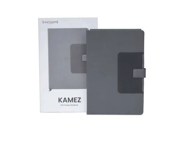 Santhome Workova Wireless Charging Workstation Notebook, Wireless charging notebook with packaging