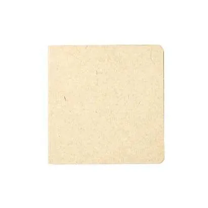 eco-neutral Canvello Sugarcane Sticky Notepad, Sugarcane sticky notepad, closed