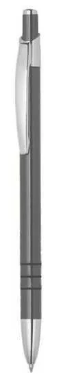 Pierre Cardin Marseille Clip-Action Pen, Grey clip-action ballpoint pen