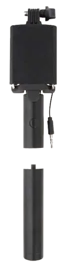 Poventra 2200mAh Power Bank Selfie Stick, Power-bank selfie stick, phone holder empty